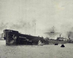 <em>Bulkpetrol</em>, first of a new series of large oil tankers built by Welding Shipyards, Inc., Norfolk, VA for National Bulk Carriers.